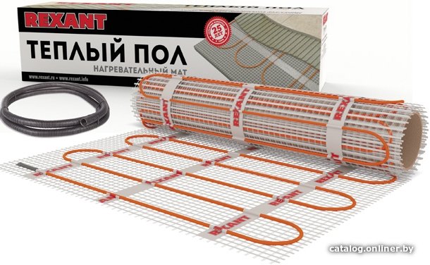 Нагревательный мат Rexant Extra 0.5x5 м 400 Вт