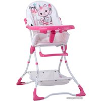 Высокий стульчик Lorelli Bonbon 2020 (pink cat)