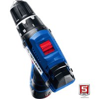 Дрель-шуруповерт Зубр Профессионал DL-121-22F (с 2-мя АКБ, LED фонарь, кейс) в Пинске