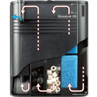 Аквариум Ferplast Dubai 80 Led 125 л (черный)