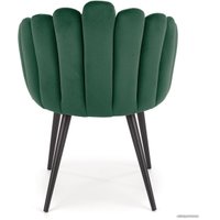 Стул с подлокотниками Halmar K410 (темно-зеленый)