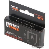 Скобы Faster Tools 4476 (1000 шт)