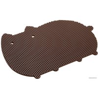 Коврик под миску Alicosta ЭВА 600x400 кот (соты/коричневый)