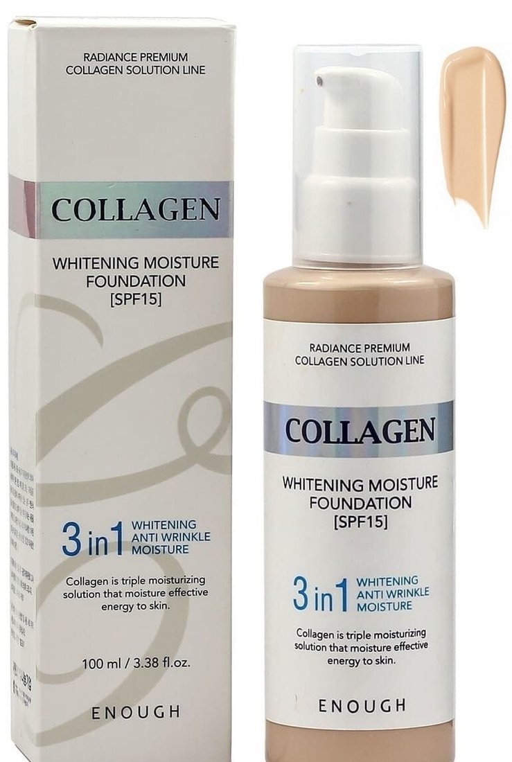 

Тональный крем Enough Whitening Moisture Foundation SPF15 21
