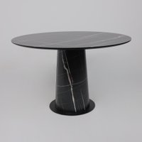 Кухонный стол Lepremo AV 1317 HPL+МДФ 1200 (черный тунис/черный)