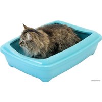 Туалет-лоток Zoom 2911 (бирюзовый)