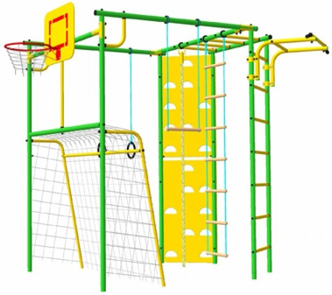 

Детский спортивный комплекс Rokids Атлет-Т УДСК-7 (зеленый)