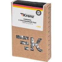 Саморез Kranz KR-01-3362-003 ПШС сверло 4,2х16мм (200 шт)