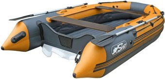 Моторная лодка Reef Скат RF-S370 (темно-серый/оранжевый)