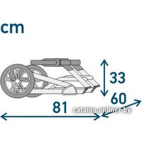 Универсальная коляска ROAN Bass B2 (2 в 1, latte/white)