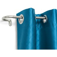 Карниз для штор UG Home Раздвижной U-образный 1КТ-122-213-СР (серебро, 1.22-2.13м) в Бобруйске