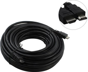 Кабель 5bites APC-005-200 HDMI - HDMI (20 м, черный)