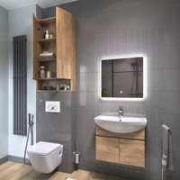  Vigo Шкаф навесной Wing 600 с нишей (дуб золотой)