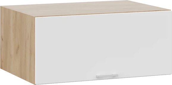 

Шкаф навесной Трия Габриэлла 1В8Г с одной откидной дверью (дуб крафт золотой/сноу)