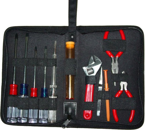 

Электромонтажный набор Gembird TK-BASIC Tool kit 12 предметов