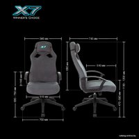 Игровое (геймерское) кресло A4Tech X7 GG-1300 (серый)