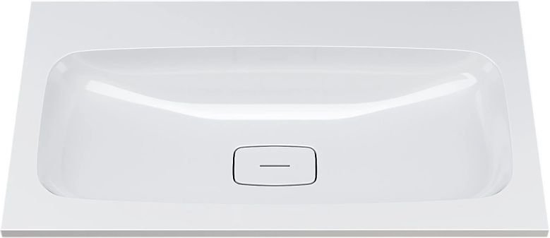 Умывальник Uperwood Smile 80 см (белый глянцевый без отверстия под смеситель)
