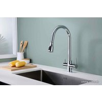 Смеситель Paulmark Lange La214212-BS (брашированная сталь)