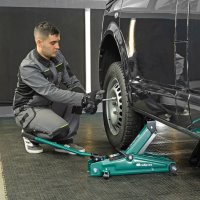 Подкатной домкрат СибрТех 50838 3т