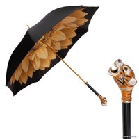 Зонт-трость Pasotti Tigre Nero Georgin Giallo Lux