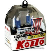 Галогенная лампа Koito H7 WhiteBeam III 2шт