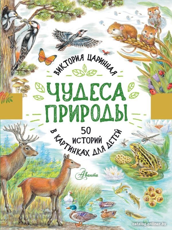 АСТ. Чудеса природы. 50 историй в картинках для детей (Царинная В.А.)