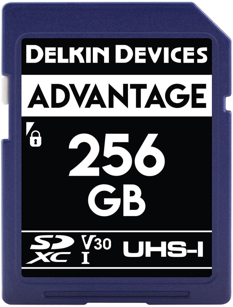 

Карта памяти Delkin Devices SDXC Advantage UHS-I 256GB