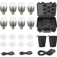 Комплект светодиодных ламп Godox Knowled C7R-K8 с зарядным кейсом