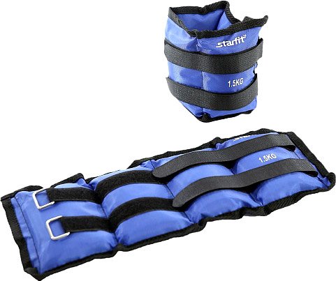 

Комплект утяжелителей Starfit WT-401 1.5 кг