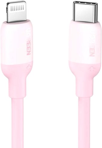 US387 60625 USB Type-C - Lightning (1 м, розовый)