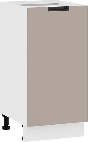 

Шкаф напольный Трия Гренада 1Н4 (белый/холст латте)