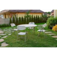 Стул Calviano Складной пластиковый (белый)