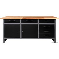 Стол-верстак Baumeister Карстен BTC-008 (антрацит)