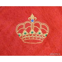 Полотенце с капюшоном Goodness Детское 100x100 (красный/заяц)