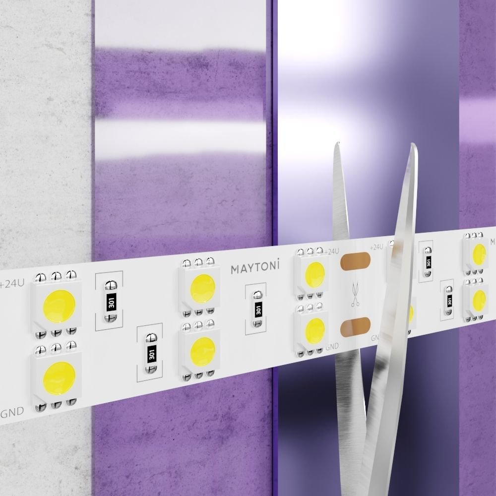 

Светодиодная лента Maytoni Led strip 24В 5050 28,8Вт/м 4000К IP20 20035