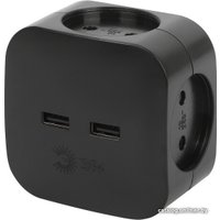 Разветвитель ЭРА SP-2-USB-W Б0049536