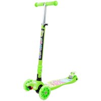 Двухколесный детский самокат Полесье Со складной ручкой 0072C-V1(З) (зеленый)