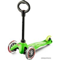 Трехколесный самокат Micro Mini 3in1 Deluxe (зеленый)