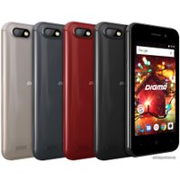 Телефон Digma Hit Q401 3G (серый титан)