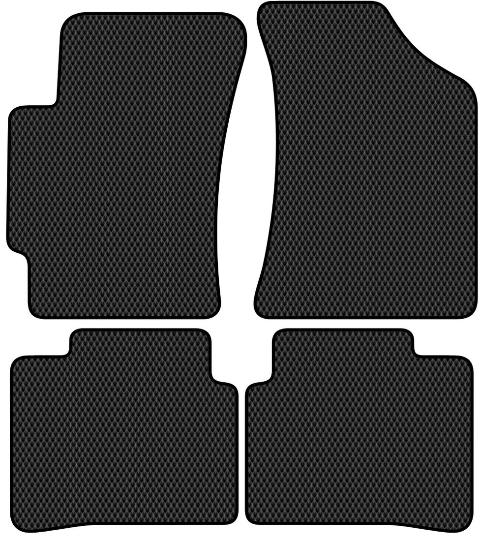 

Комплект ковриков для авто Alicosta Hyundai Elantra III (седан / XD) 2000 - 2009 (черный, ромб)