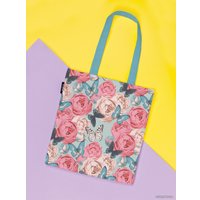 Сумка шоппер JoyArty Бабочки в пионаx bsh_13616