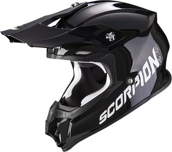 Мотошлем Scorpion Exo VX-16 Evo Air Solid (р. L, черный)