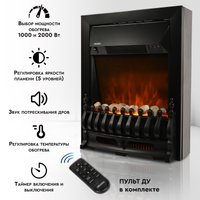 Электрокамин Planta PFP-FS400 (черный)