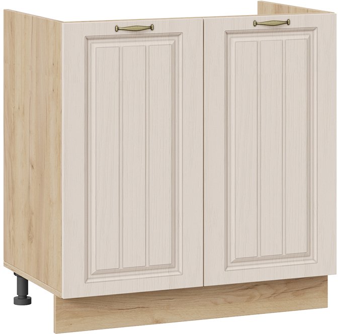 

Шкаф напольный Трия Лина 1Н8М (дуб крафт золотой/крем)