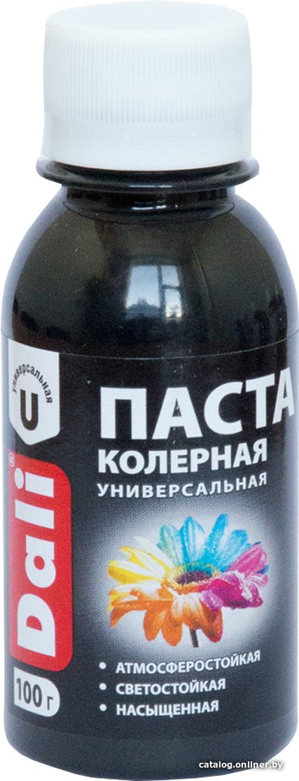 Колеровочная краска Dali универсальная 0.1 кг (черный)