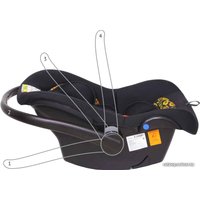 Детское автокресло Zlatek Colibri Lux (фолк)