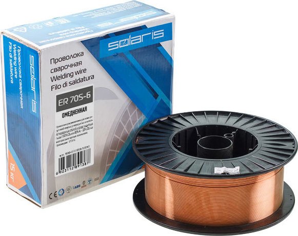 

Сварочная проволока Solaris ER 70S-6 WM-ER70S6-08150