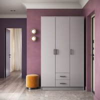 Шкаф распашной Mio Tesoro Хюгге 3D2S (персидский жемчуг)