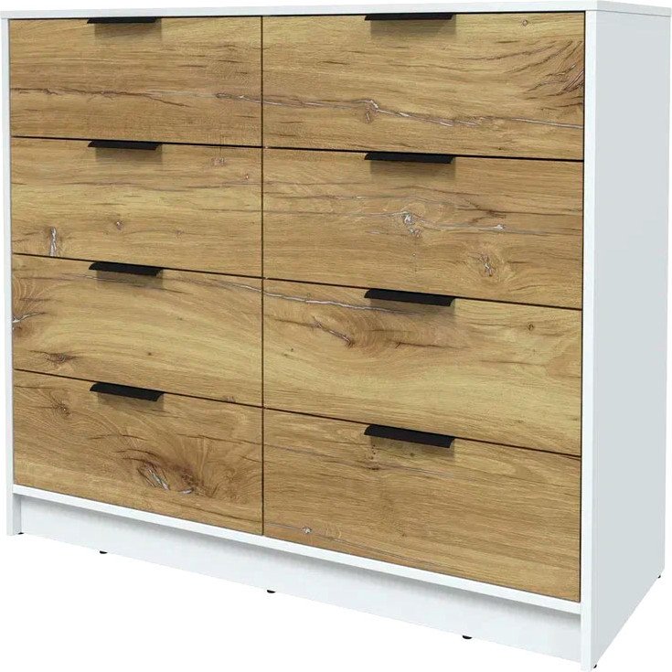 

Комод Интерлиния Концепт КТ-К117 (дуб нокс/белый платинум)