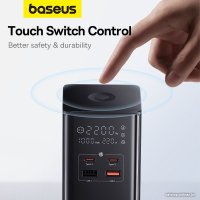 Сетевое зарядное Baseus PowerCombo Tower PowerStrip 2AC2+U2+С 100W CCGAN100-S2ACE